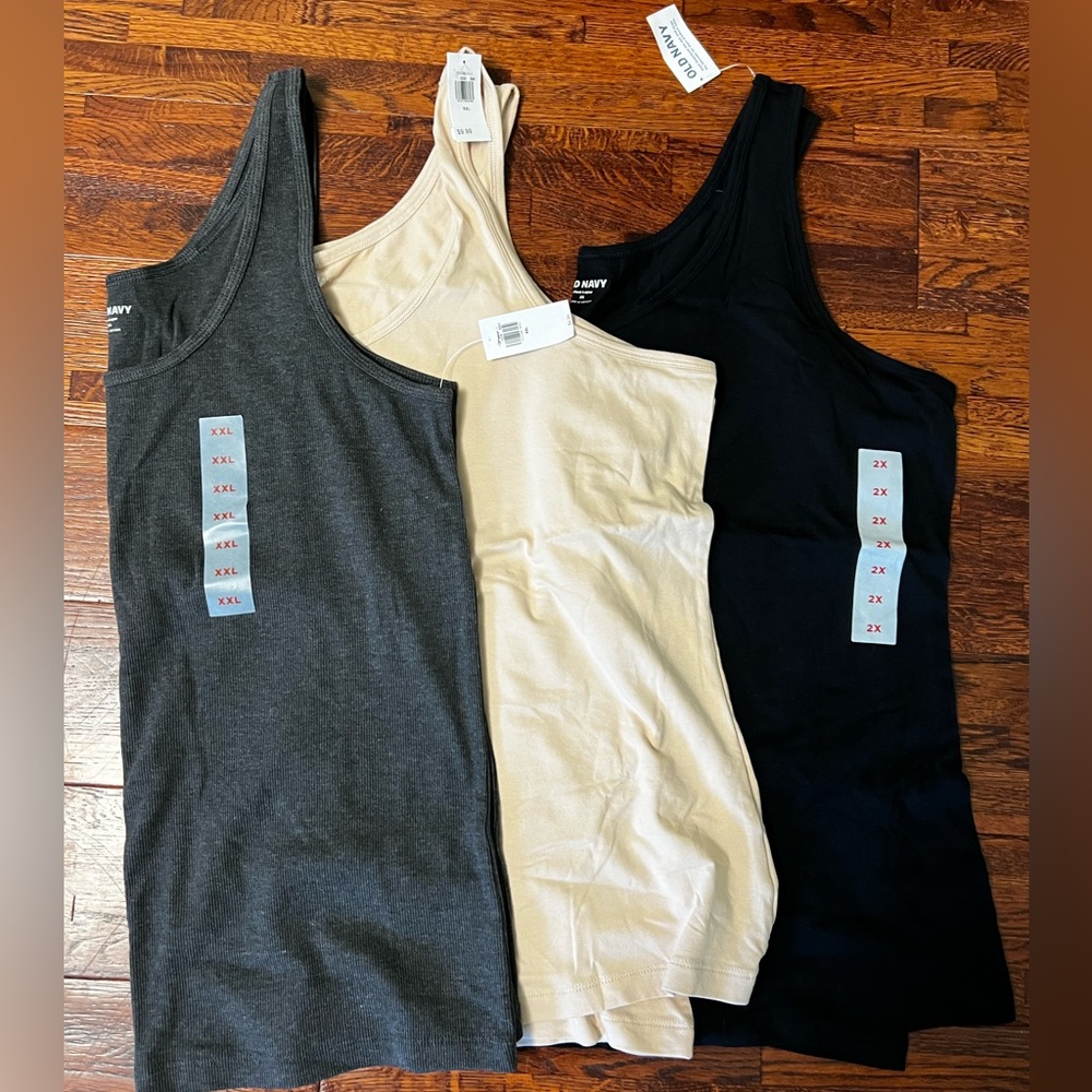 Lot of 3 Old Navy tank tops